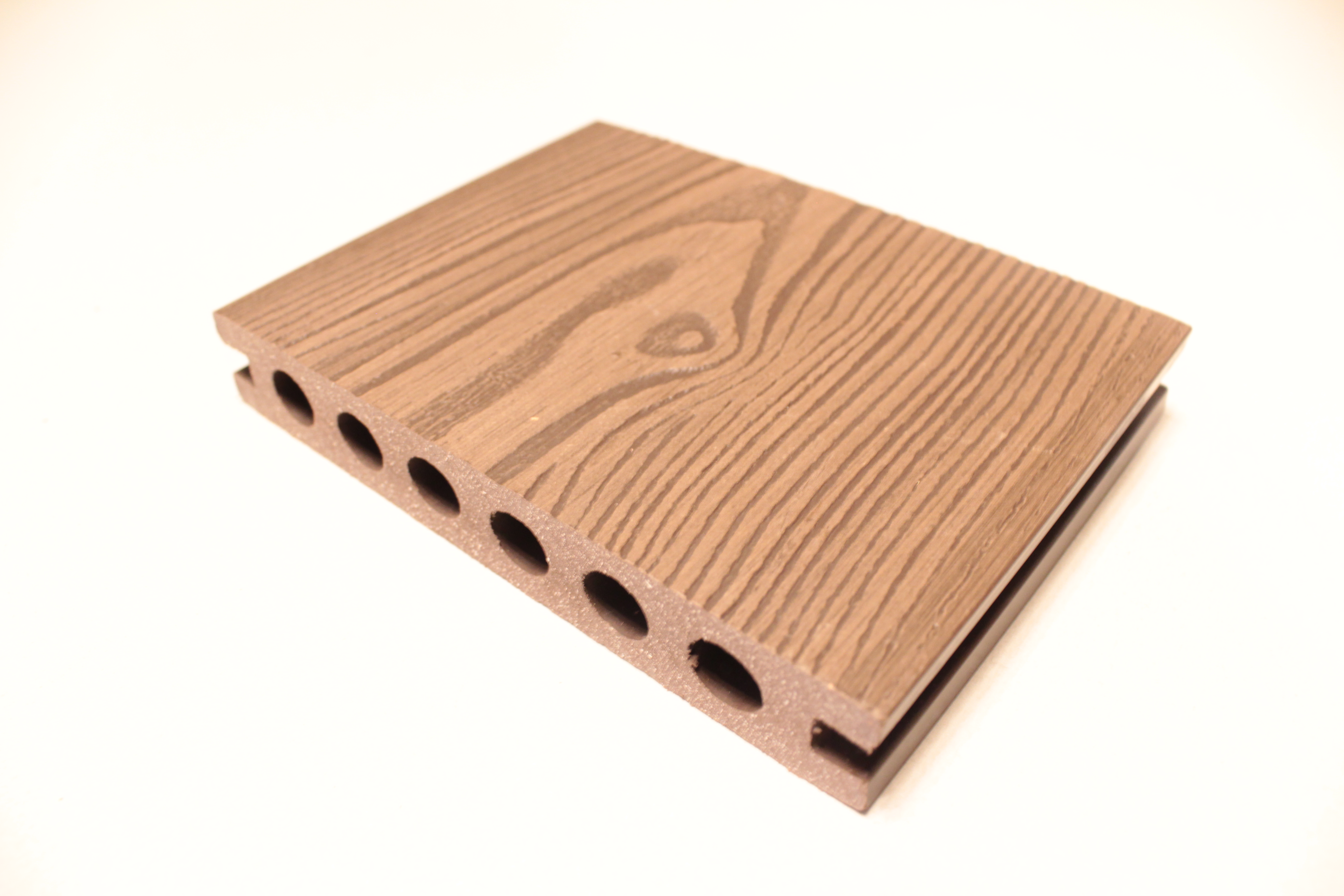 Декинг пустотелый с круглым отверстием 3D