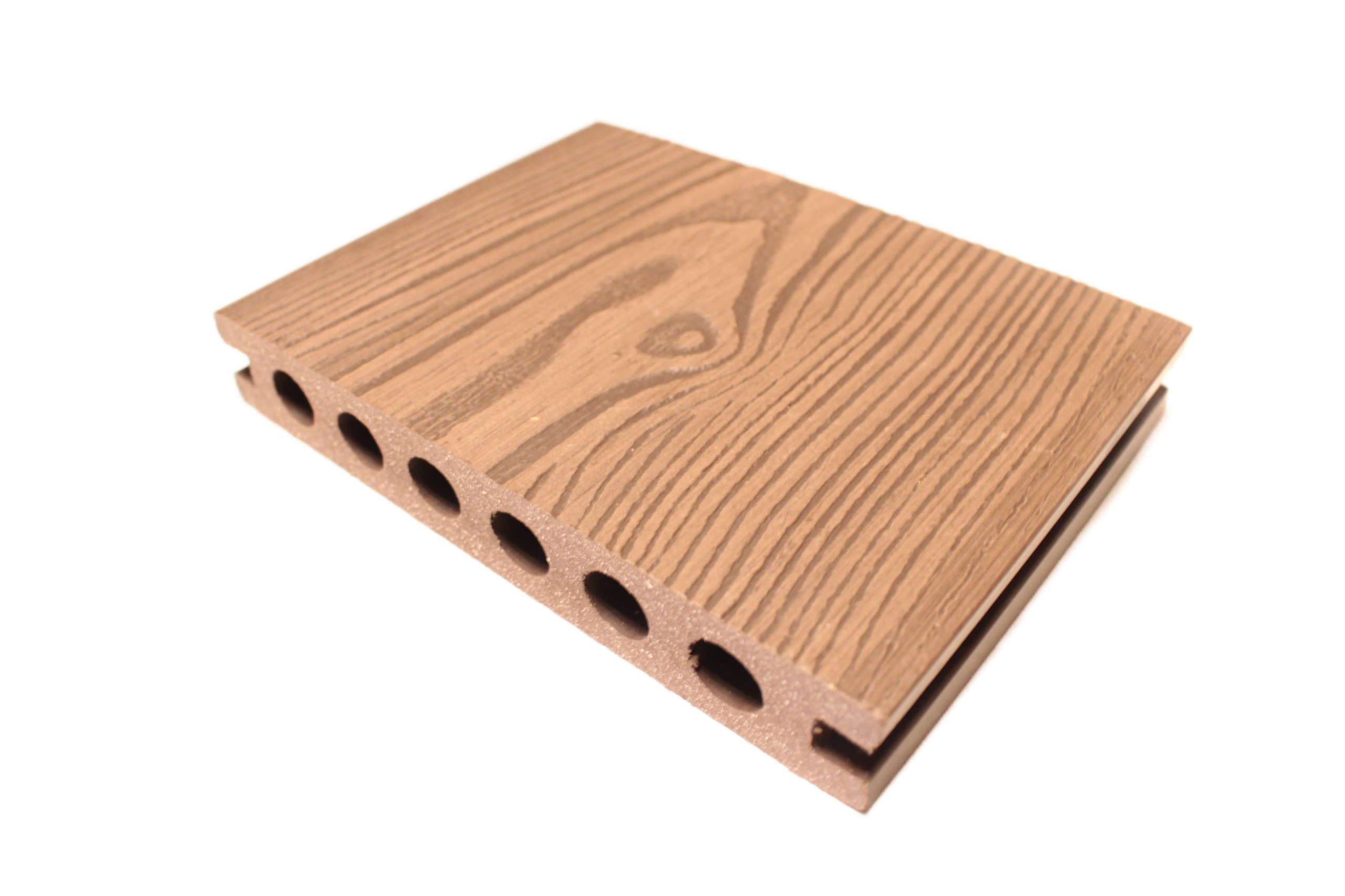 Декинг пустотелый с круглым отверстием 3D